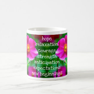 Rosa Japanische Thimblewede Kaffeetasse