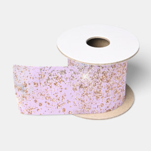 Rosa Jeden Anlaß Spritzer Glitzer Textur aussehen Satinband