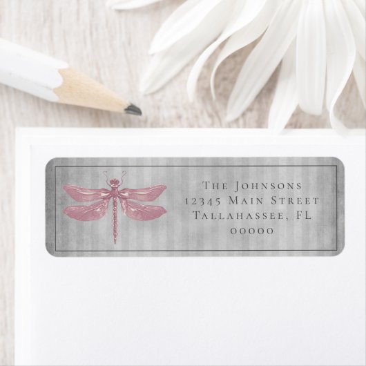 Rosa Jeweled Dragonfly Wedding (Insitu)