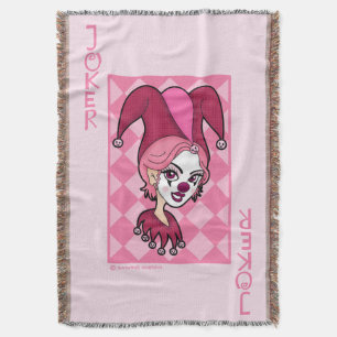 Rosa Joker Decke
