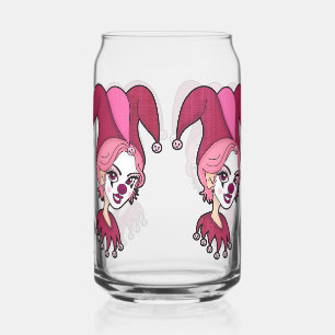 Rosa Joker Screwball Grafiken Dosenglas