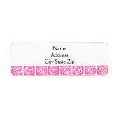 Rosa Jugendstil-Rose (Vorne)