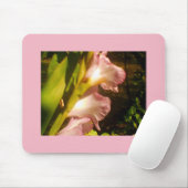 Rosa Juli Blogs Mousepad (Mit Mouse)