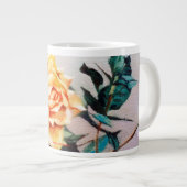 Rosa Jumbo-Tasse (Vorderseite Rechts)