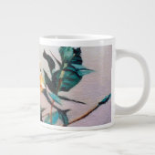 Rosa Jumbo-Tasse (Rechts)