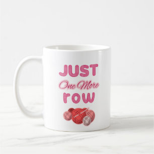 Rosa Just One More Row Stricken Kaffeetasse