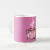Rosa Kaffee-Potions-Topf Kaffeetasse (Vorderseite Links)