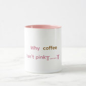 Rosa Kaffeetasse (Zentrum)