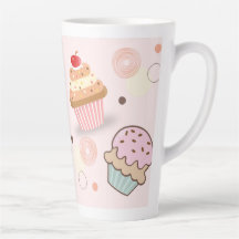 rosa Kaffeetasse
