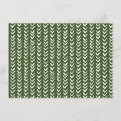 Rosa Kakteen Begleitkarte (Rückseite)