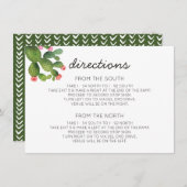 Rosa Kakteen Begleitkarte (Vorne/Hinten)