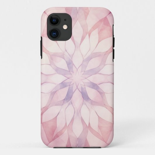 Rosa Kaleidoskop Case-Mate iPhone Hülle (Rückseite)