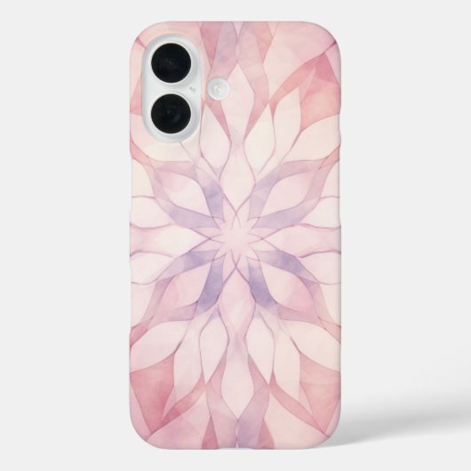 Rosa Kaleidoskop Case-Mate iPhone Hülle (Rückseite)