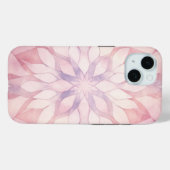 Rosa Kaleidoskop Case-Mate iPhone Hülle (Rückseite (Horizontal))