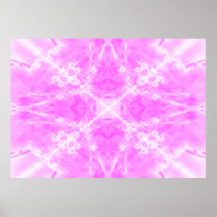 Rosa Kaleidoskop Poster