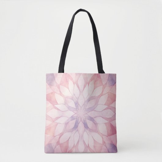 Rosa Kaleidoskop Tasche (Vorderseite)