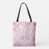 Rosa Kaleidoskop Tasche (Rückseite)