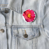 Rosa Kamelie-Blume Button (Beispiel)