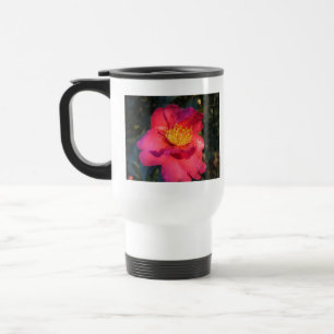 rosa Kamelie Blüte Reisebecher