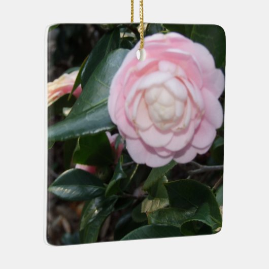 Rosa Kamelien Keramikornament (Rechts)