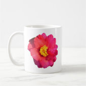 rosa Kamelienblüte Kaffeetasse (Links)