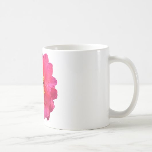 rosa Kamelienblüte Kaffeetasse (Rechts)