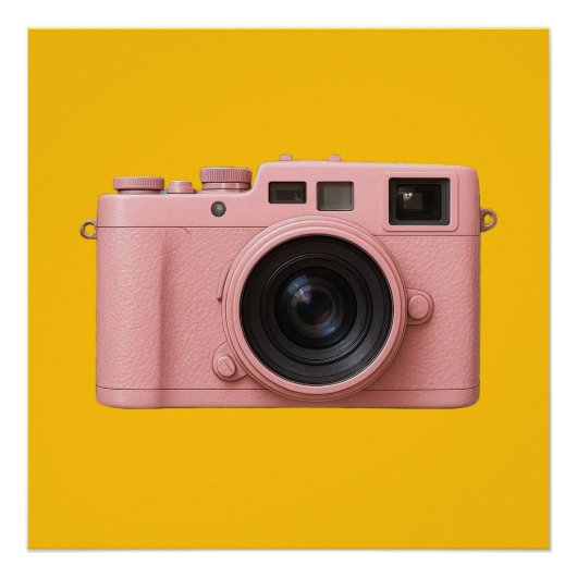 Rosa Kameraposter! Poster (Vorderseite)