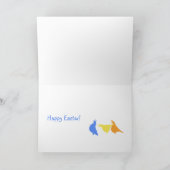 Rosa Kaninchen Karte (Innenseite)