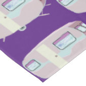 rosa Karawane Tischdecke (Schrägansicht)