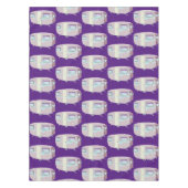 rosa Karawane Tischdecke (Vorderseite)