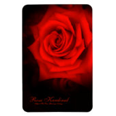 Rosa Kardinal [Flex Foto Magnet] Magnet (Vertikal)