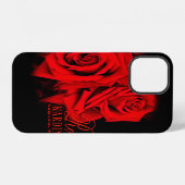 Rosa Kardinal iPhone Hülle (Rückseite (Horizontal))