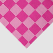 Rosa karierte geometrische seidenpapier (Detail)