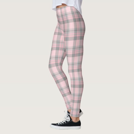 Rosa, Karierte Leggings (Links)