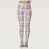 Rosa, Karierte Leggings (Vorderseite)
