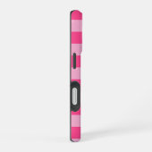 Rosa kariertes Druckmuster iPhone 16 Hülle (Rechte Seite)