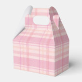 Rosa Kariertes Gastgeschenk Box - Stilvolle Gesche Geschenkschachtel (Vorderseite)