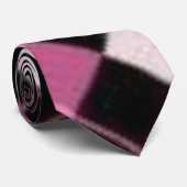 Rosa kariertes krawatte (Gerollt)