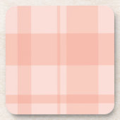 rosa kariertes untersetzer (Vorderseite)