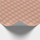 Rosa Karo Geschenkpapier (Ecke)