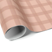 Rosa Karo Geschenkpapier (Rolleneckpunkt)