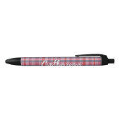 Rosa Karo personalisierter Stift | One Owl Artist (Oberseite)