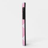 Rosa Karomuster Case-Mate iPhone Hülle (Hinten/Links)