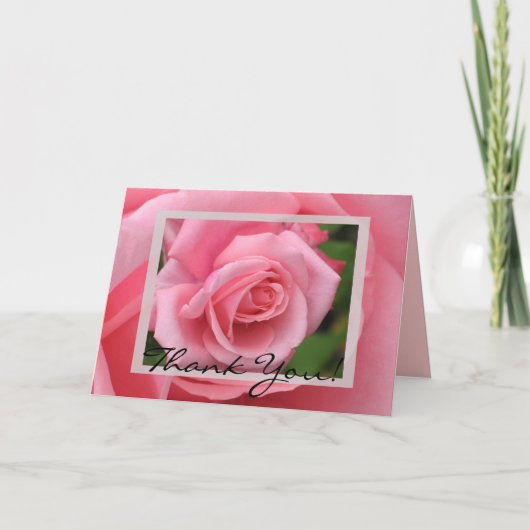 Rosa Karte (Vorderseite)