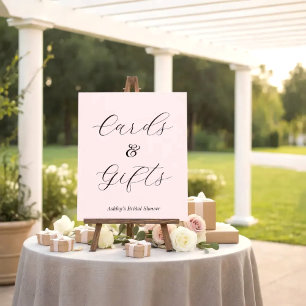 Rosa Karten Geschenke für Brautjungfernparty    Poster