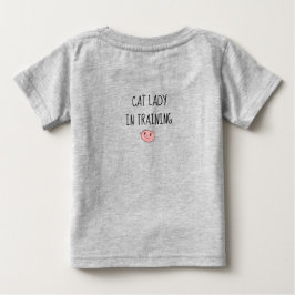 Rosa Katze Baby T-shirt
