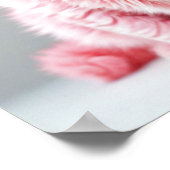 Rosa Katze Poster (Ecke)