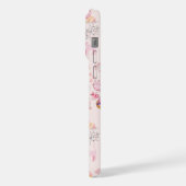 Rosa Katzen Frische iPhone Hülle (Linke Seite)