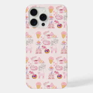Rosa Katzen Kuscheligkeit iPhone 15 Pro Max Hülle