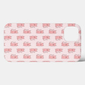 Rosa Katzen. Muster Case-Mate iPhone Hülle (Rückseite (Horizontal))